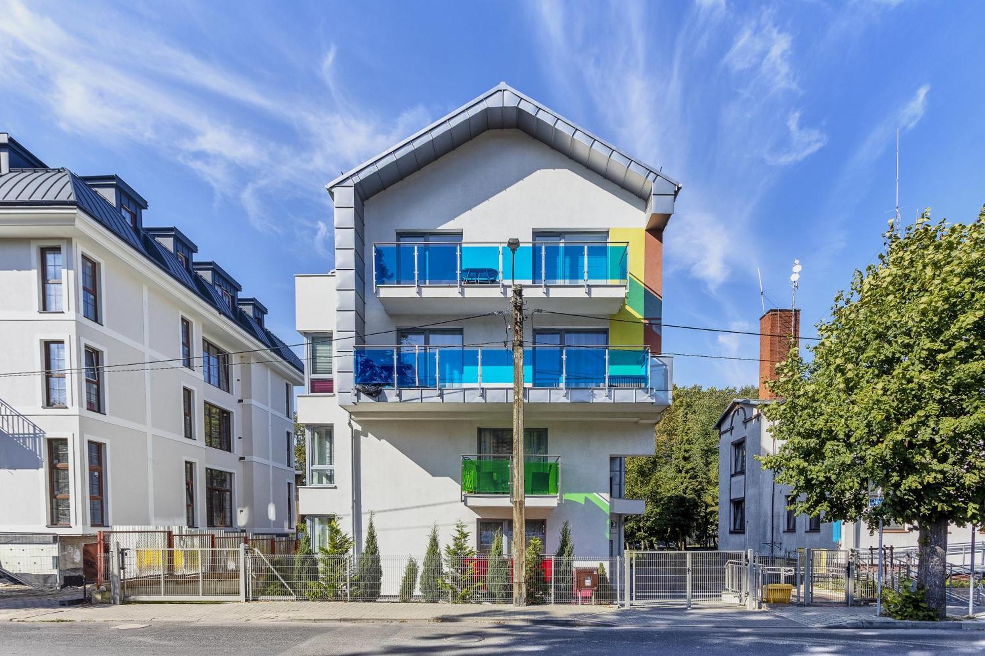 Kolorowe Balkony By Baltic Home Miedzyzdroje Exterior foto